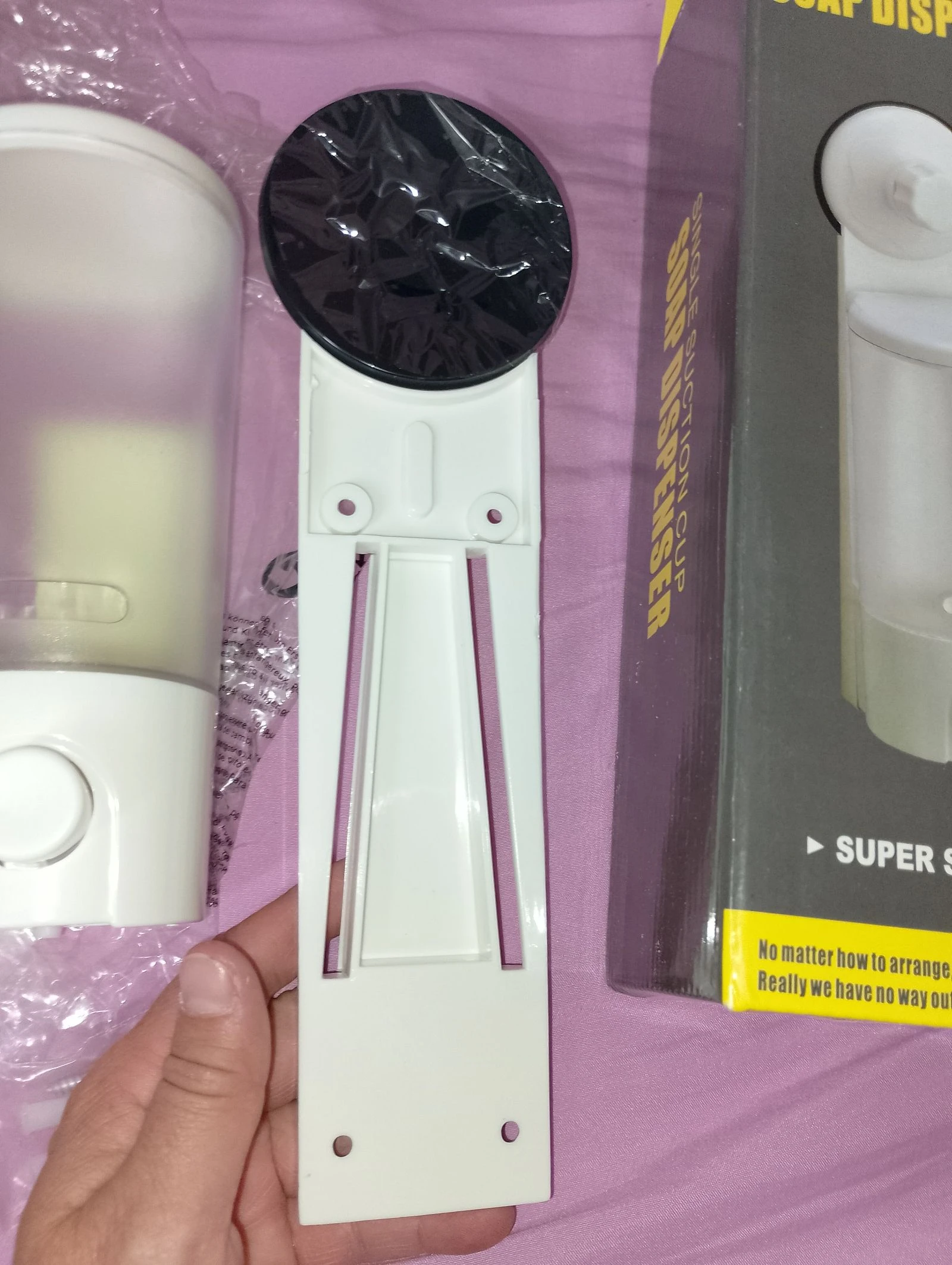 New Wall-Mounted Suction Cup Soap Dispenser – photo 4